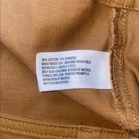 Wild Fable Tan Mini Skirt with Zipper NWOT - Picture 8 of 8